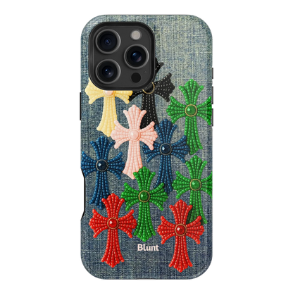 Cross Stitch iPhone Case