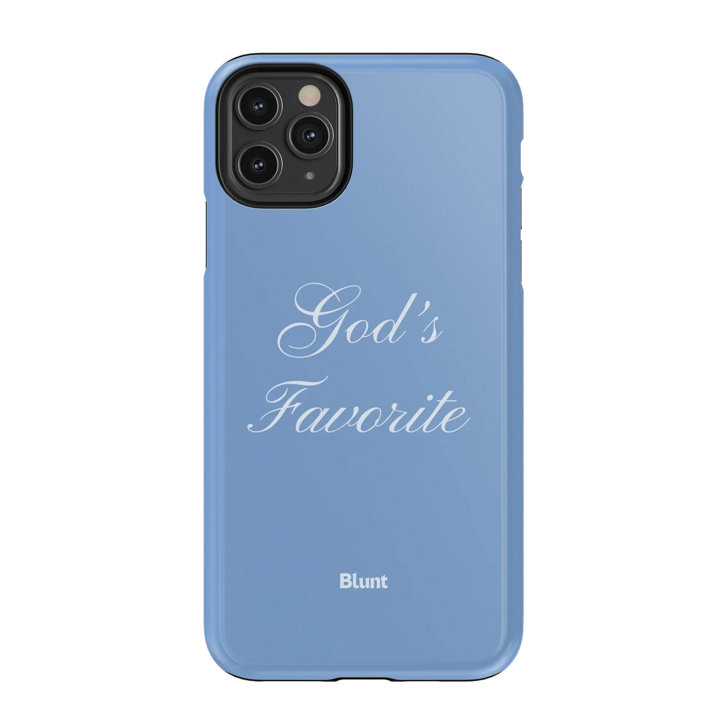 Gods Favorite Blue iPhone Case