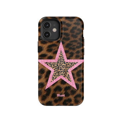 Pink Cheetah Starlette iPhone Case