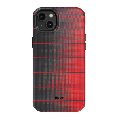 Crimson Stripe iPhone Case