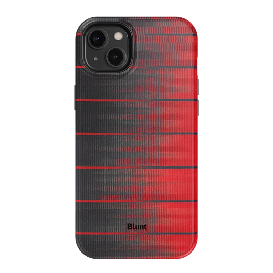 Crimson Stripe iPhone Case