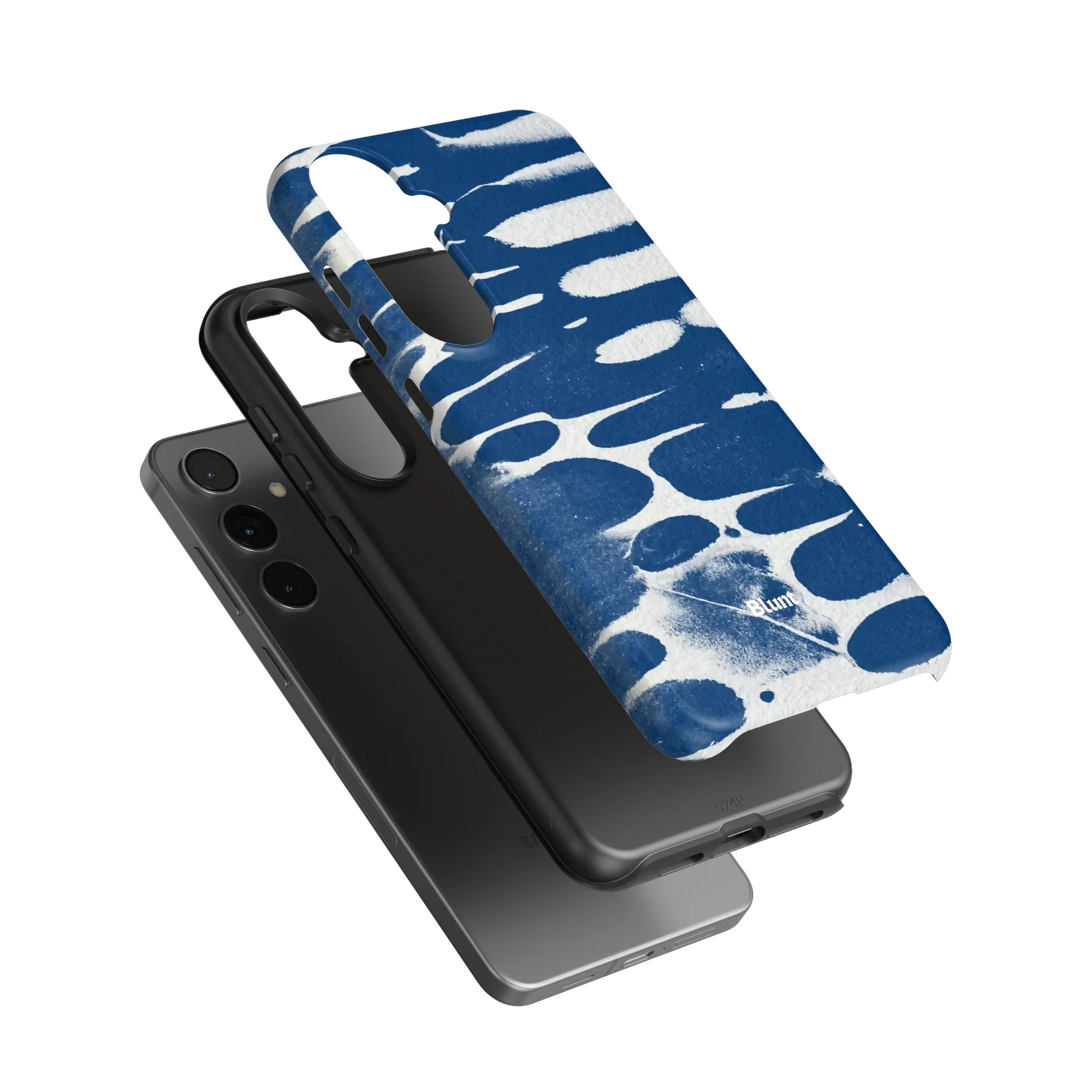 Navy-Noir-Abstract-samsung-case-Galaxy S24 Plus-3