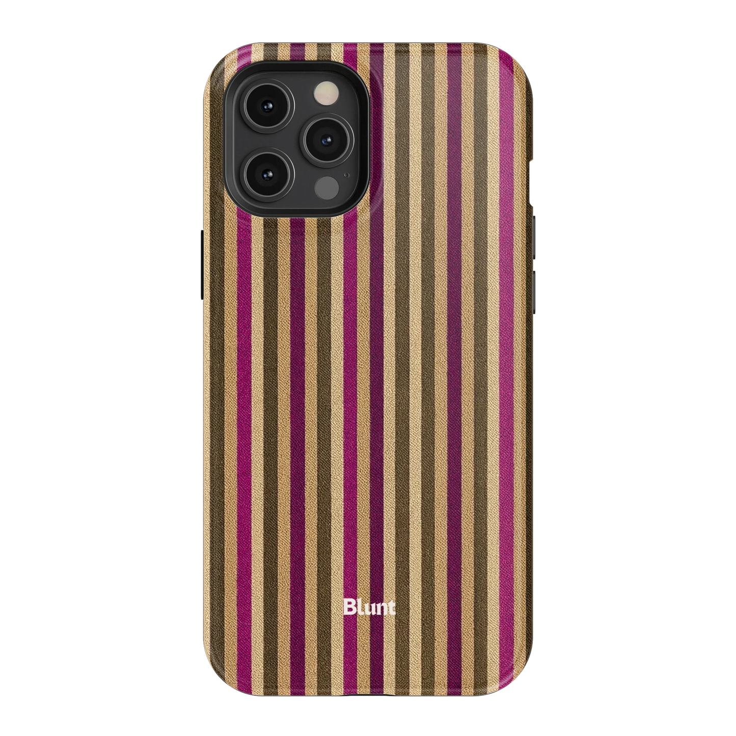 Pecan Stripe iPhone Case