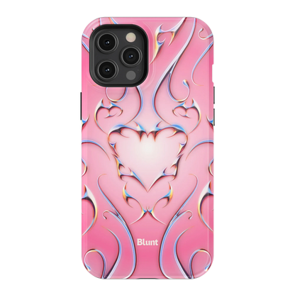 Bubble Heart iPhone Case