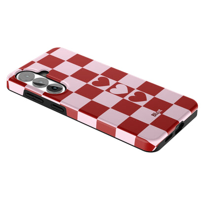 Checker-Love-samsung-case-Galaxy S26 Plus-2