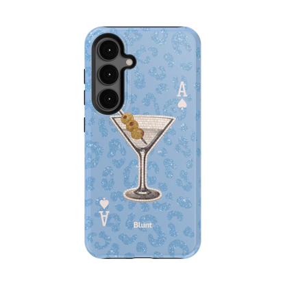 Blue Dirty Martini Samsung Case