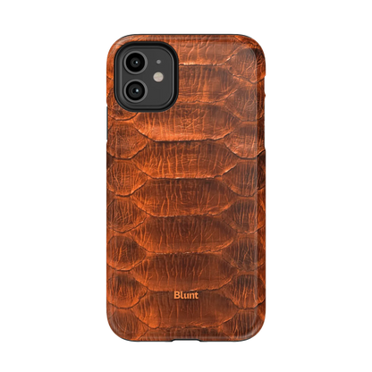 Auburn Python iPhone Case