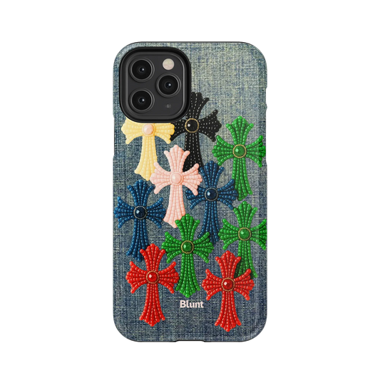 Cross Stitch iPhone Case