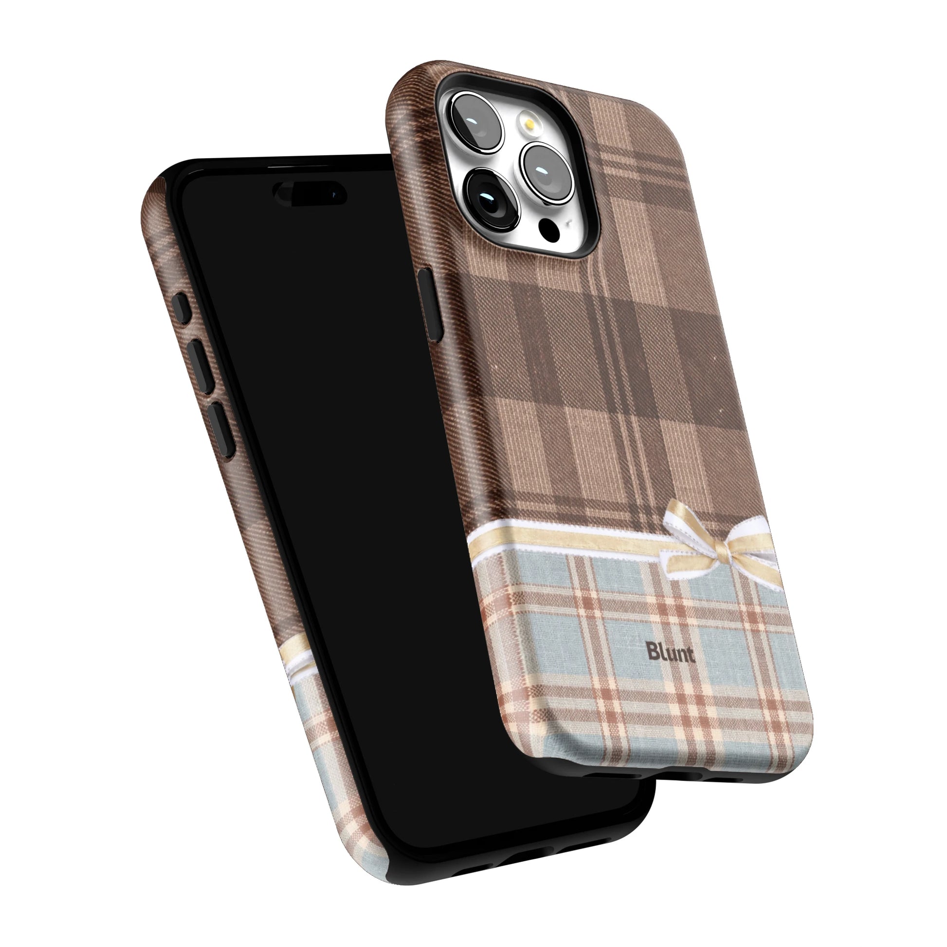 Mocha-Plaid-iphone-case-iPhone 15 Pro Max-5