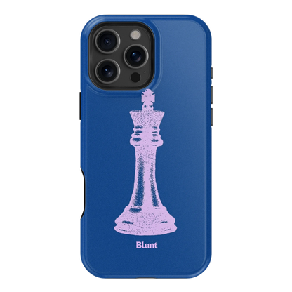 Royal Blue King iPhone Case