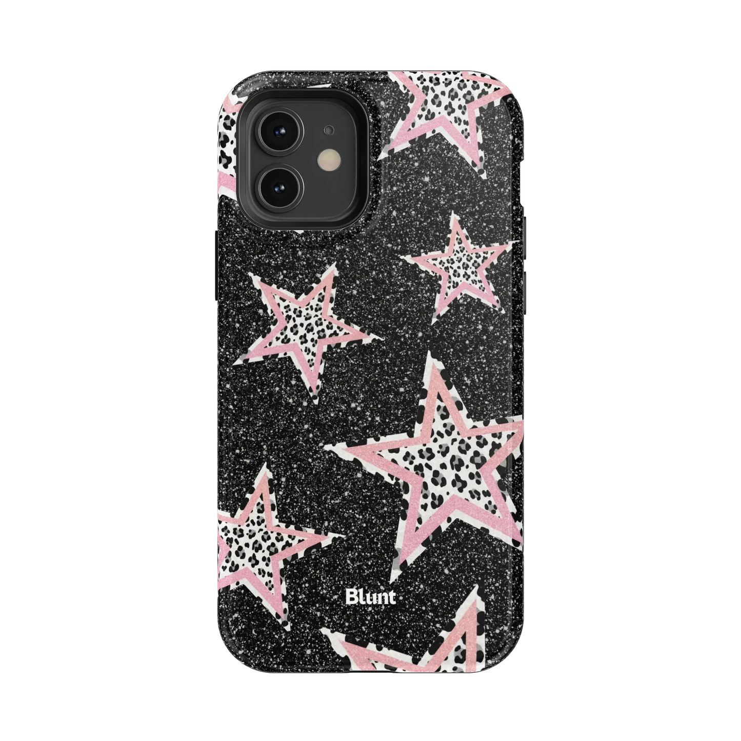 Pink Zebra Stars iPhone Case
