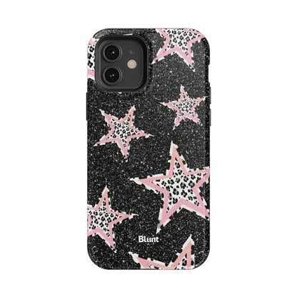 Pink Zebra Stars iPhone Case