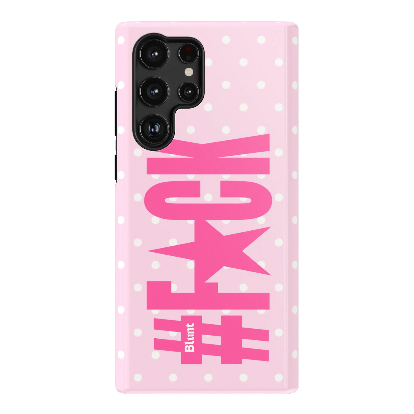 Pink Polka Riot Samsung Case