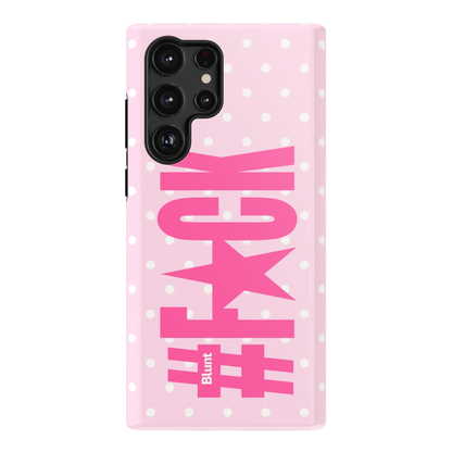 Pink Polka Riot Samsung Case