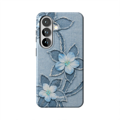Denim-Blue-Bloom-samsung-case-Galaxy S26-1