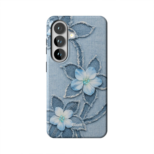 Denim-Blue-Bloom-samsung-case-Galaxy S26-1