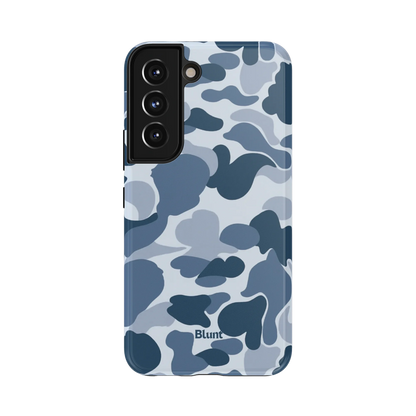 Bluish Camo Samsung Case