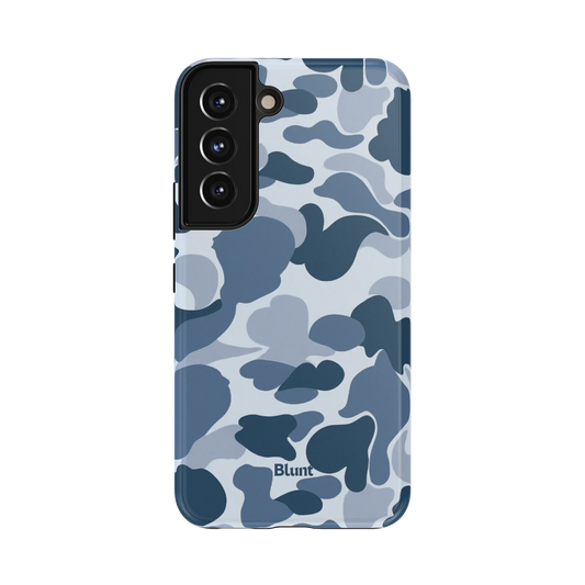 Bluish Camo Samsung Case