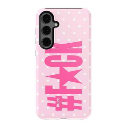 Pink Polka Riot Samsung Case