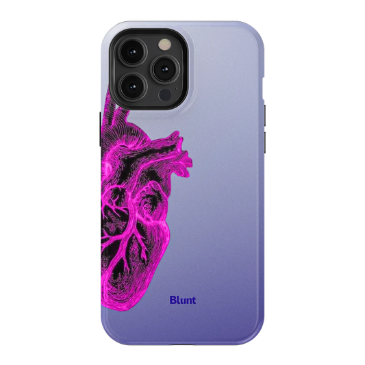 Anatomy Heart Pink iPhone Case