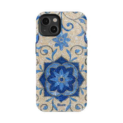 Blue Bloom iPhone Case