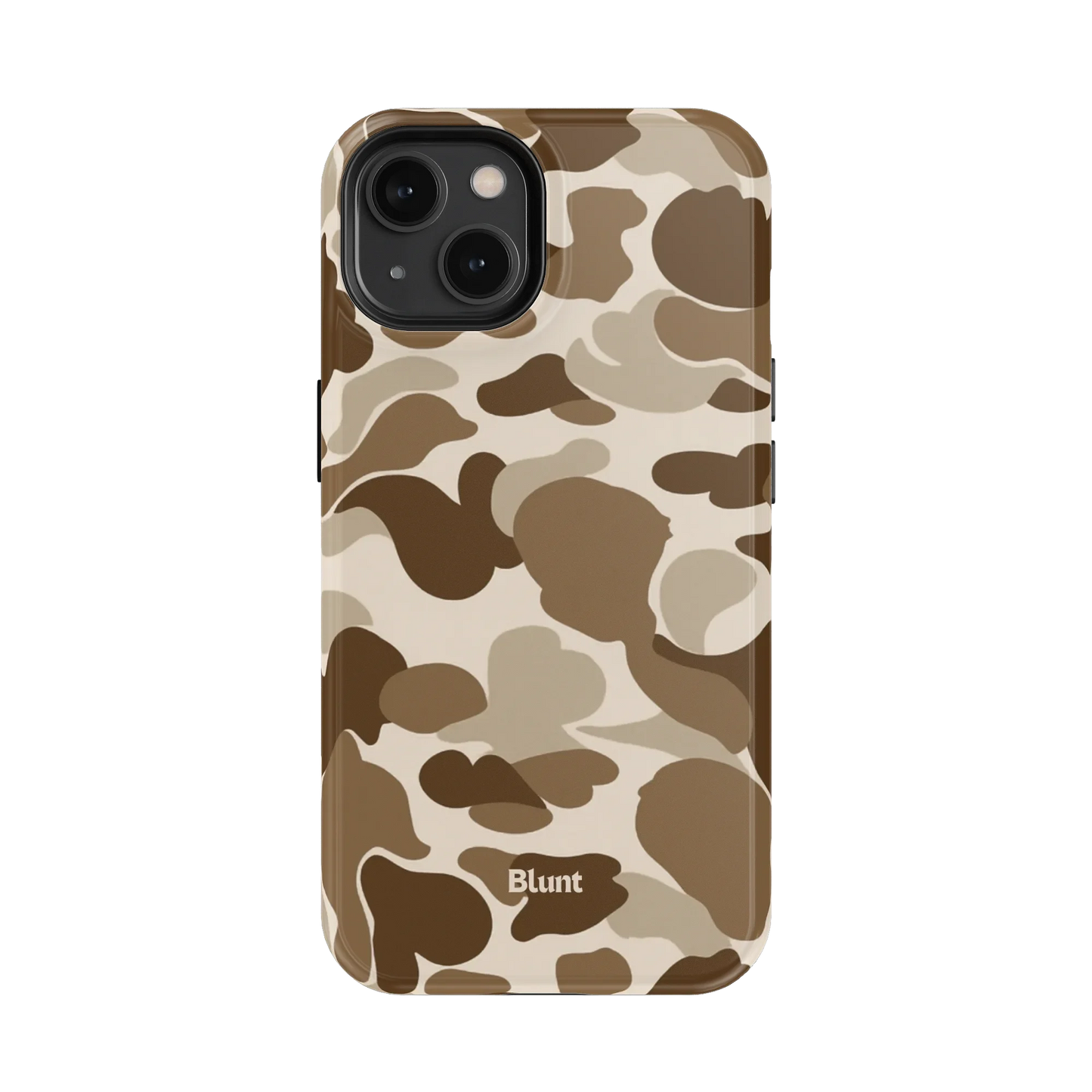Brown Camo iPhone Case