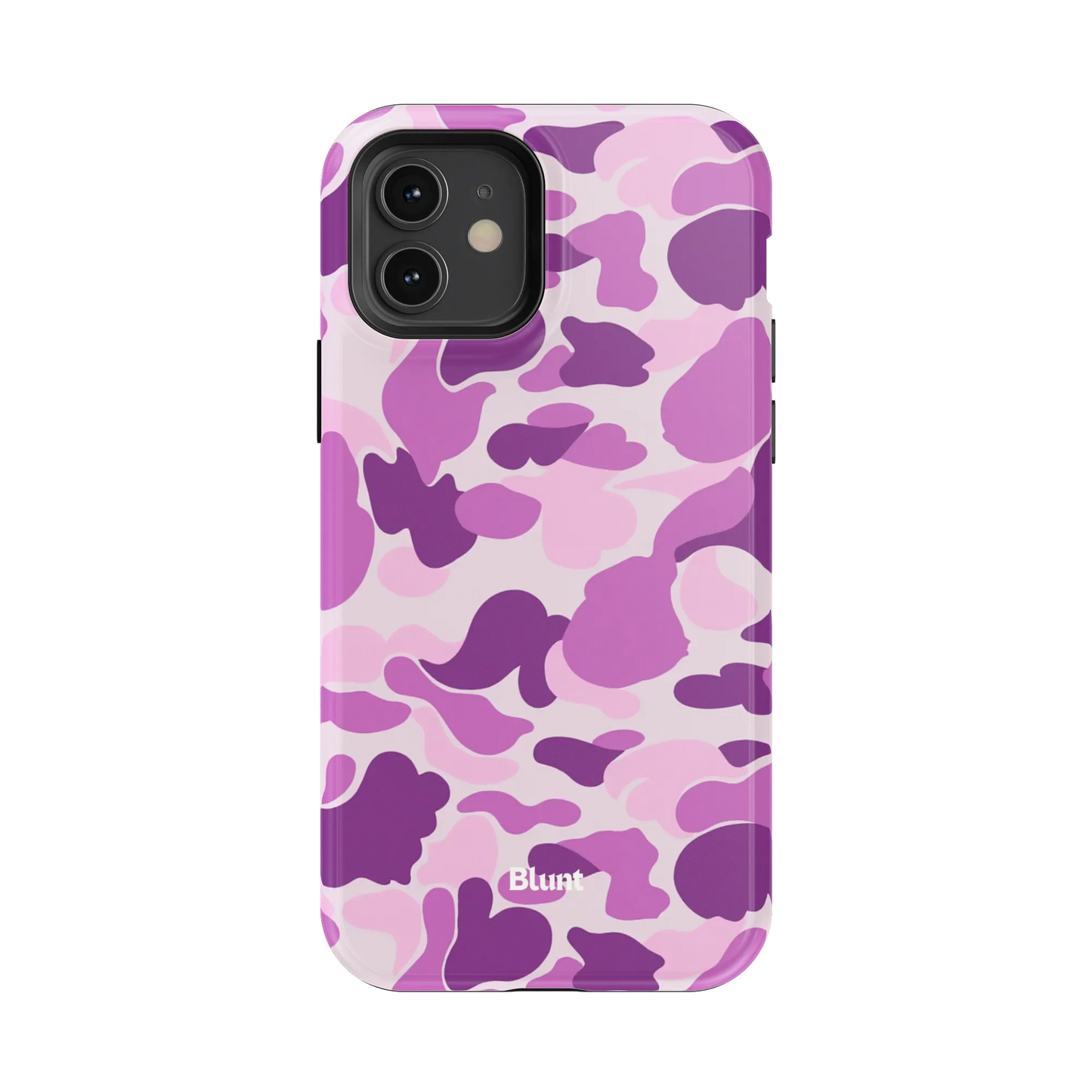 Purple Camo iPhone Case