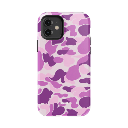 Purple Camo iPhone Case