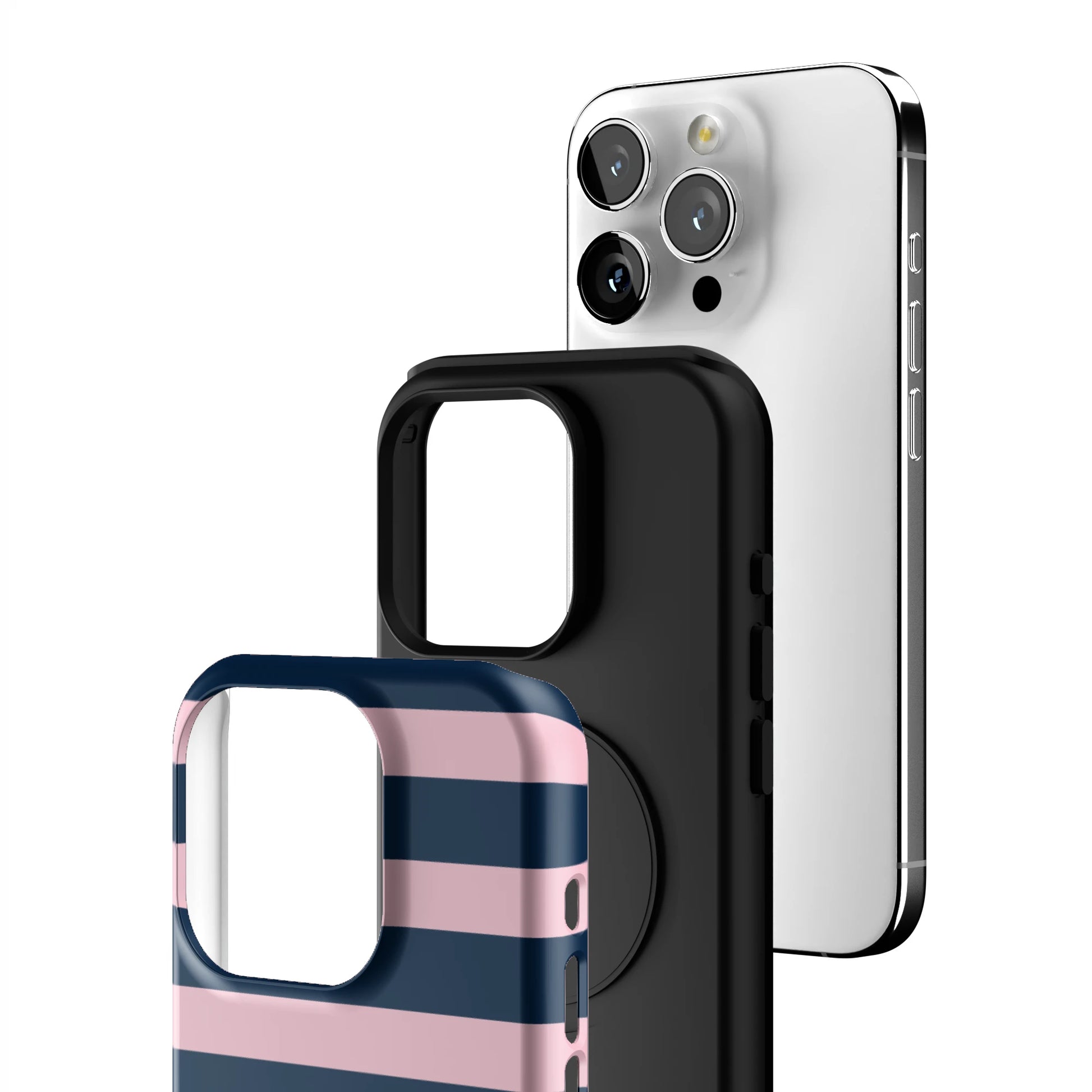 Blueberry-Blush-Stripe-iphone-case-iPhone 15 Pro-3