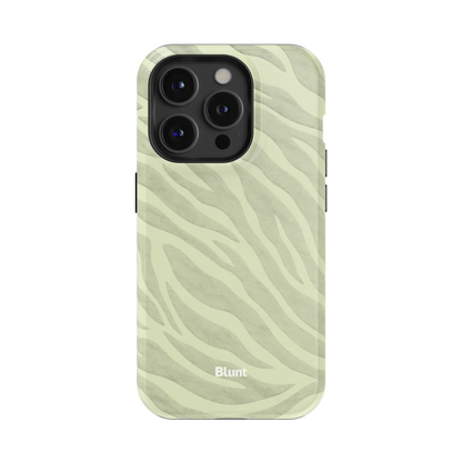 Sage Zebra iPhone Case