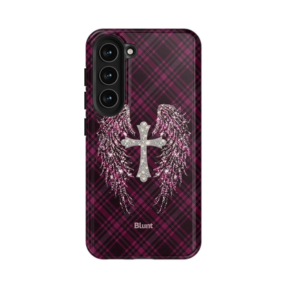 Halo Plaid Samsung Case