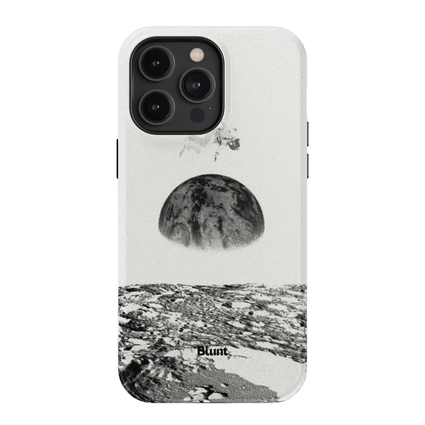 Static Moon iPhone Case