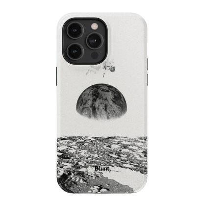 Static Moon iPhone Case
