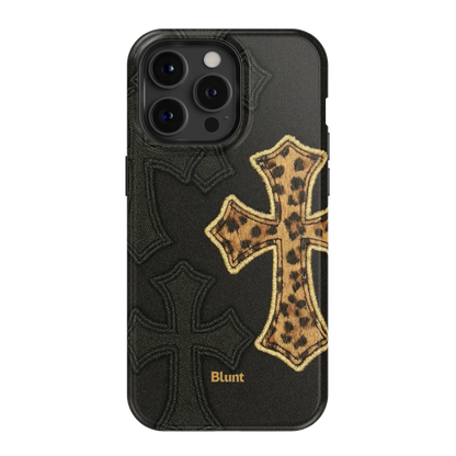 Cheetah Cross iPhone Case