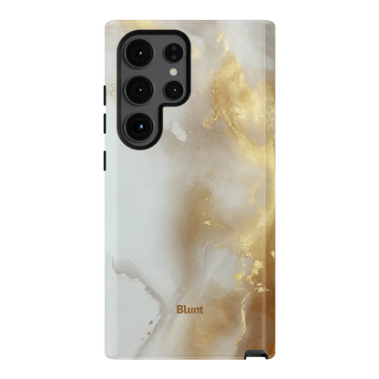 Ivory Marble Samsung Case