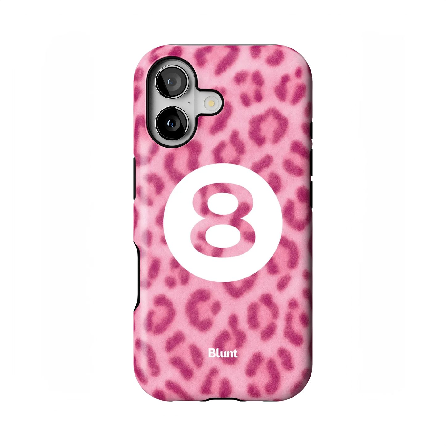 Pink Cheetah Magic 8 iPhone Case