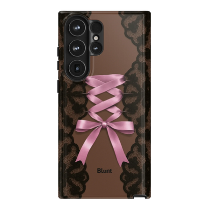Brown Corset Samsung Case