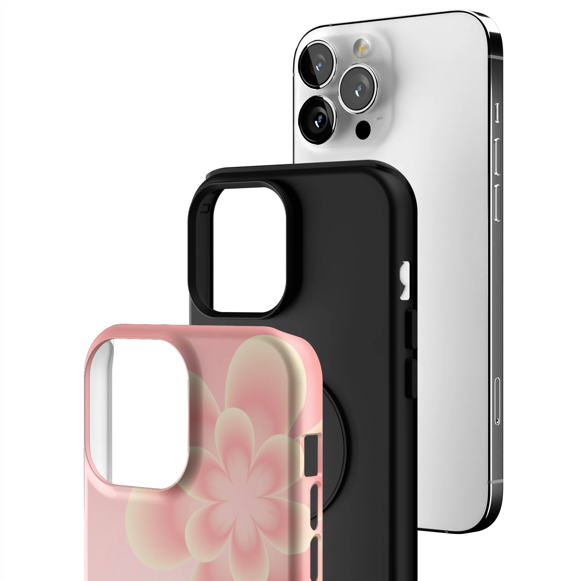 Peach-Petals-iphone-case-iPhone 13 Pro Max-3