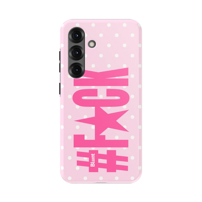 Pink Polka Riot Samsung Case