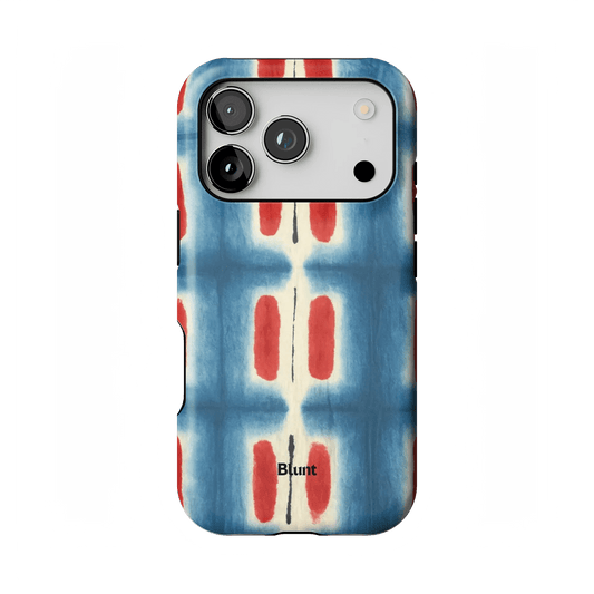 Indigo Blocks iPhone Case - Blunt Cases
