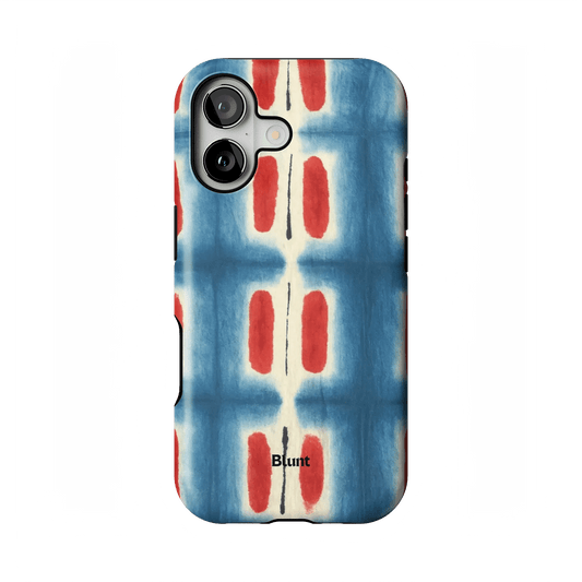 Indigo Blocks iPhone Case - Blunt Cases