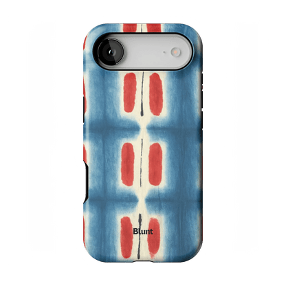 Indigo Blocks iPhone Case - Blunt Cases