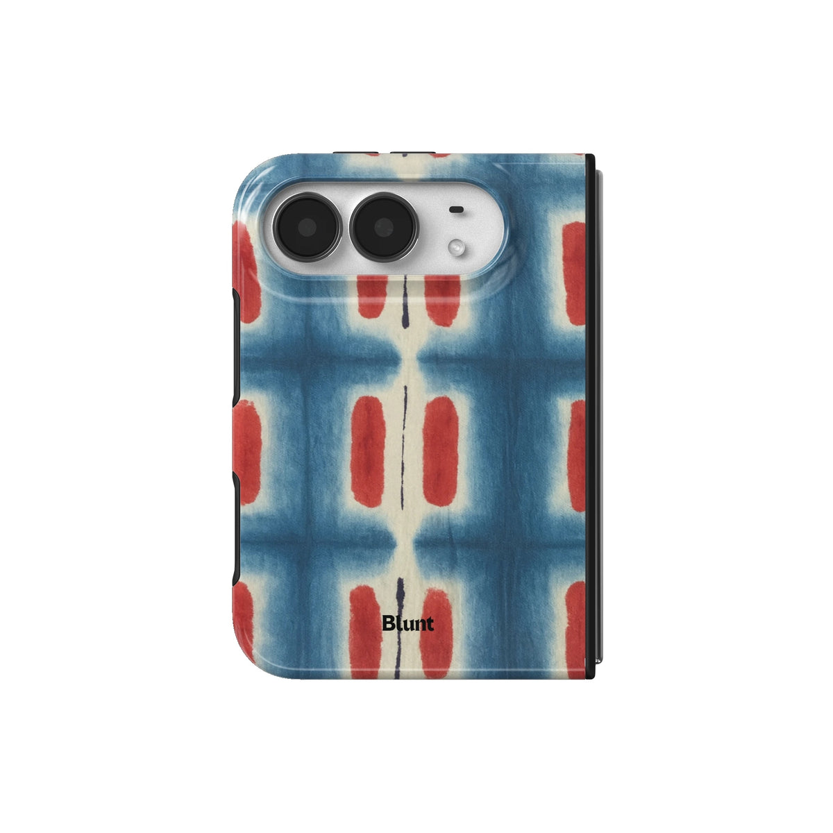 indigo-blocks-iphone-case iPhone 18 Duo case, view 2