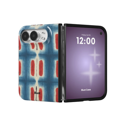 indigo-blocks-iphone-case iPhone 18 Duo case, view 3