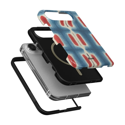 indigo-blocks-iphone-case iPhone 18 Duo case, view 6
