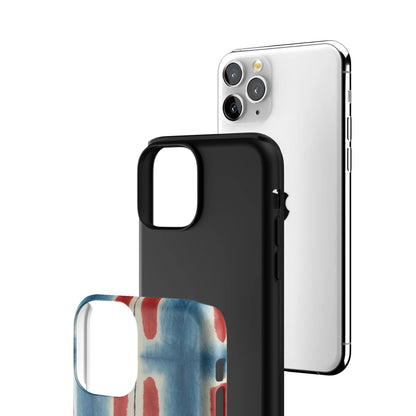Indigo Blocks iPhone Case gallery - Iphone_11_Pro_3