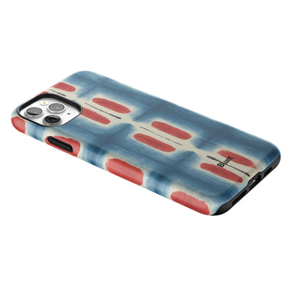 Indigo Blocks iPhone Case gallery - Iphone_11_Pro_Max_2
