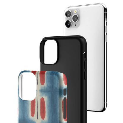 Indigo Blocks iPhone Case gallery - Iphone_11_Pro_Max_3