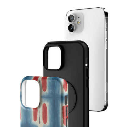 Indigo Blocks iPhone Case gallery - Iphone_12_Iphone_3