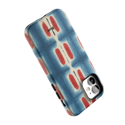 Indigo Blocks iPhone Case gallery - Iphone_12_Iphone_5